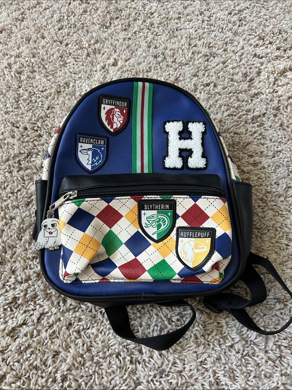 Harry Potter House Crest Multi-Color Mini Backpack